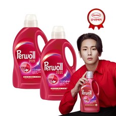 퍼울 컬러 리뉴 세탁세제 1.9L x2개 (일반/드럼 겸용), 없음, 2개