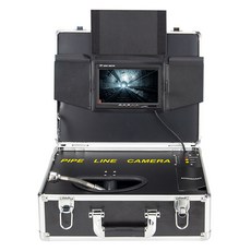 내시경 검사 카메라 시스템 LCD 스크린 파이프 8GB SD 카드 DVR 20m 케이블 25mm 방수 헤드 1080P 7 인치, 01 with DVR_01 20m