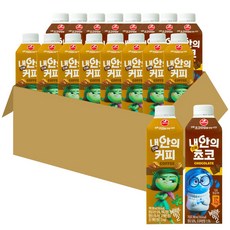 서울우유 내안의진짜 커피 + 초코 (각9개씩 총18입), 18개, 280ml