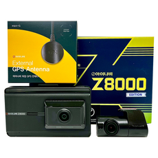 [GPS포함]팅크웨어 아이나비 Z8000 2채널 블랙박스 128GB, Z8000 2채널 128G+GPS+출장장착