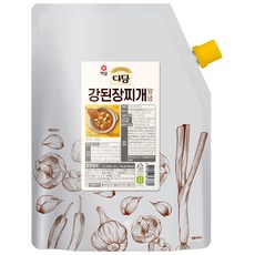 CJ 다담 강된장찌개양념 2kg, 1개