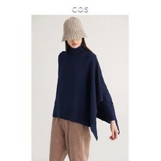 캐시미어 숄 머플러 목도리 커플 울 가디건 코스 여성 메리노 풀오버 네이비 초가을 품 0924779002
