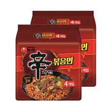 신라면 볶음면 131g, 8개
