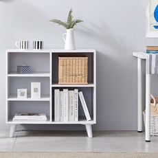 3단 콤비 오픈 서랍형 거실 침실 수납장 원룸 서재 책정리 다용도수납장, C7174, 메이플