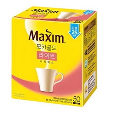 맥심 모카골드 라이트 커피믹스, 11.8g, 50개입, 11개