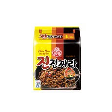 오뚜기 진진짜라 멀티팩 (135g, 4개