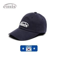EMIS 이미스 24SS 뉴로고 와펜 볼캡 모자(그린/네이비/브라운/블루/베이지/블랙)