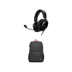 HyperX Cloud III – 유선 게이밍 헤드셋 PC PS5 Xbox Series X|S 각도 53mm 드라이버 DTS Spatial Audio 메모리 폼 내