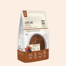 무마진 강아지 소프트사료 3kg (1kg x 3) 소고기와 황태 연어와 황태 오리고기와 황태 골고루 1개씩, 1개 - 무마진소프트사료