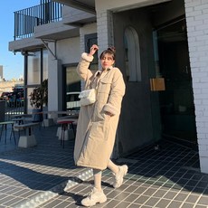 밍크롱코트
