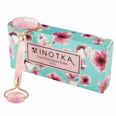 INOTKA Luxe Rose Quartz Face Roller 이노트카 럭스 로즈 쿼츠 페이스 롤러, 1개