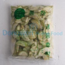 애호박 냉동 5mm슬라이스 반달 1kg, 1개, 단품