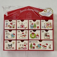 San Rio Advent Chest 산리오 어드벤트캘린더 레드버전, 기본