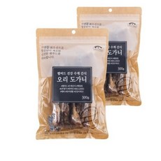  벨버드 강아지 건강수제간식, 오리도가니 맛, 300g, 8개입 