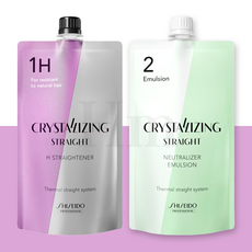 신형 시세이도 매직약 크리스탈라이징 스트레이트, H 액상, 1개, 400ml