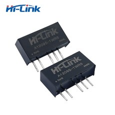 Hi Link 스마트 전자 제품 미니 사이즈 홈 절연 비조절 DC 전원 공급 장치 모듈 A2412S 1WR3 24V 12V 1W 20개, 1개