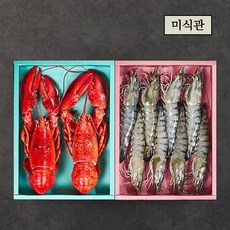 크랩 혼합 선물세트 (자숙랍스터 2미/미당400-450g+블랙타이거새우 8미/500g), 없음, 1개