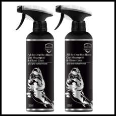 블랙샤크 올인원 카샴푸 유리막 코팅제, 2개, 500ml