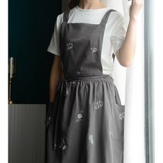 아동데님앞치마