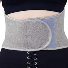 이지오케이 방한 허리 복대 그레이
