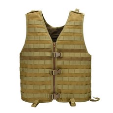 블랙불 조끼 900D 빠른 분해 경량 전술 MOLLE 훈련 정장 군사 Airsoft, Sand, 1개