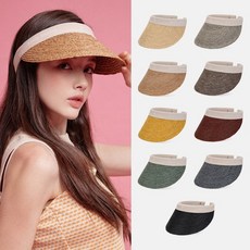 화이트샌즈 천연 라피아 썬캡 페트라 8 colors 158792, 그레이