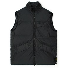 스톤아일랜드크링클랩스패딩조끼