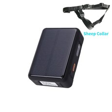 전력 양 방수 9000mAh V44 RF GPS 태양광 4G 2G 트래커 실시간 배터리 소가죽 3G IP67, 없음, 1. RF-V44 Sheep Collar, 1개