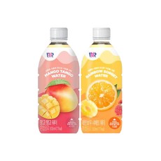 베스킨라빈스 500ml 망고탱고워터 + 레인샤베트워터 12펫