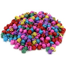 300pcs 공예용 징글벨 크리스마스 모둠 키트 DIY 미니 작은 철 공예 보석 축제 생일 장식 선물 금, Colorful - 미니금