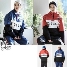 보드복 후드 티셔츠 자켓 대리 구매하다 1819YOBEAT 한국 스키복 구매대행 기모남녀맨투맨 싱글 더블보드 바람막이 방