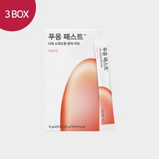 닥터블릿 푸응 패스트 복숭아맛, 120g, 3박스