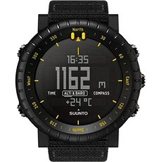 (관부가세별도) SUUNTO Core Outdoor Watch w/Altimeter Barometer & Compass - Black/Yellow-B07WGHX68Z