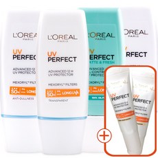 로레알 UV 퍼펙트 썬크림 30ml + 증정30ml, 누드베이지