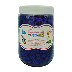 디폼블럭10mm 700개 도안증정, P46_10mm디폼블럭_진파랑색(700개)