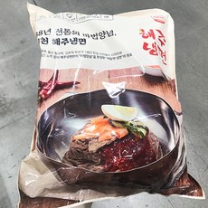 신천 해주냉면 매운비빔냉면 2 280g 4인분, 일반포장