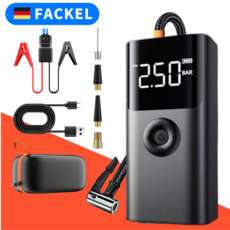파클 한방샷 멀티 점프스타터 자동차 에어펌프 보조배터리 12V 휴대용점프, 6000mAh, 1개