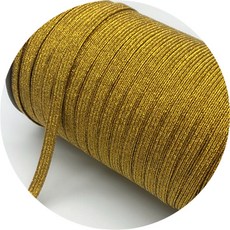 6mm 반짝이 탄성 리본 바느질 밴드 피아트 고무 허리 스트레치 로프 DIY 마스크 끈 5 야드/묶음, [06] 40, [03] 135yards 1 Roll, [06] 40, 1개