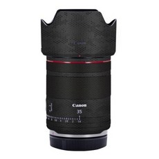 캐논 RF 35mm F1.4 L VCM 데칼 스킨 카메라 렌즈용 맞춤형 스티커 비닐 랩 필름 코트 RF35F1.4 RF35 F1.4 35 1.4 35F1.4, 15) 15 Mamba Black - RF 35mm F, 1개