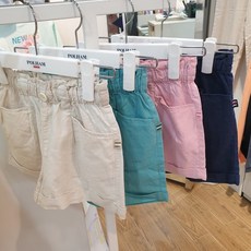 키즈린넨반바지