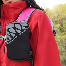 산악 등산용 스마트폰 가방, 검정(XL)