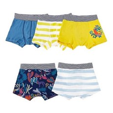[갤러리아] 쁘띠바또PETIT BATEAU / [키즈 남아] 멀티 패턴 컬러 드로즈 5pack [3-12세] (0520330003)