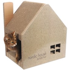  노르딕하우스 하우스형 스크래쳐, 1개 