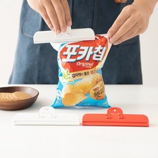 할메이드 과자 봉지 봉투 클립 집게 봉지집게, 패킹 2p, 1개