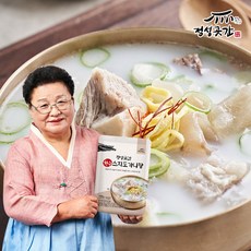 정성곳간 한우 스지도가니탕 700g 4팩, 4개