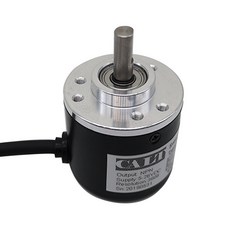광학 증 분식 로터리 엔코더 ES38 5 V DC 전압 TTL A B 90 ° 위상 펄스 100200360400500600 1000 p r, CN, 200PPR
