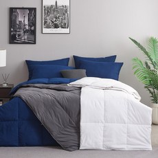 [벨리에르] 라임K 자가발열 히트 웜 거위털 차렵이불(슈퍼싱글/퀸)