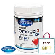 [헬스팜] 어드밴스드 오메가3 맥스 240정 [프로폴리스 치약 사은품]