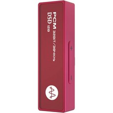 HiBy 하이비 FC3 USB DAC 휴대용 헤드폰 앰프 iOS/Android/노트북/PC, Red