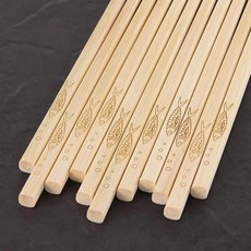 천연 대나무 나무 젓가락 생선 중국산 주방 스시 음식 스틱 식기, 1.5 Pairs, 1개